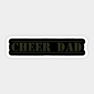 cheer dad Sticker